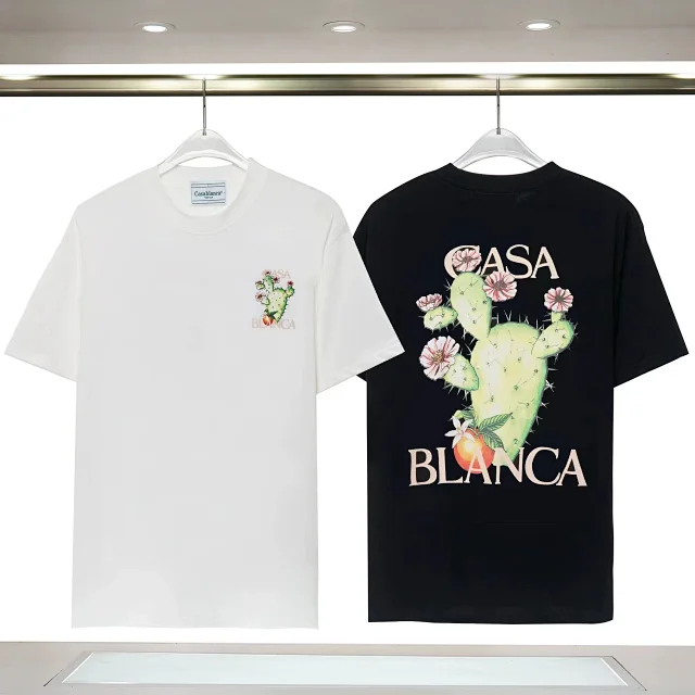 Casablanca T-Shirts Short-Sleeve Graphic T-Shirt product detail image 7