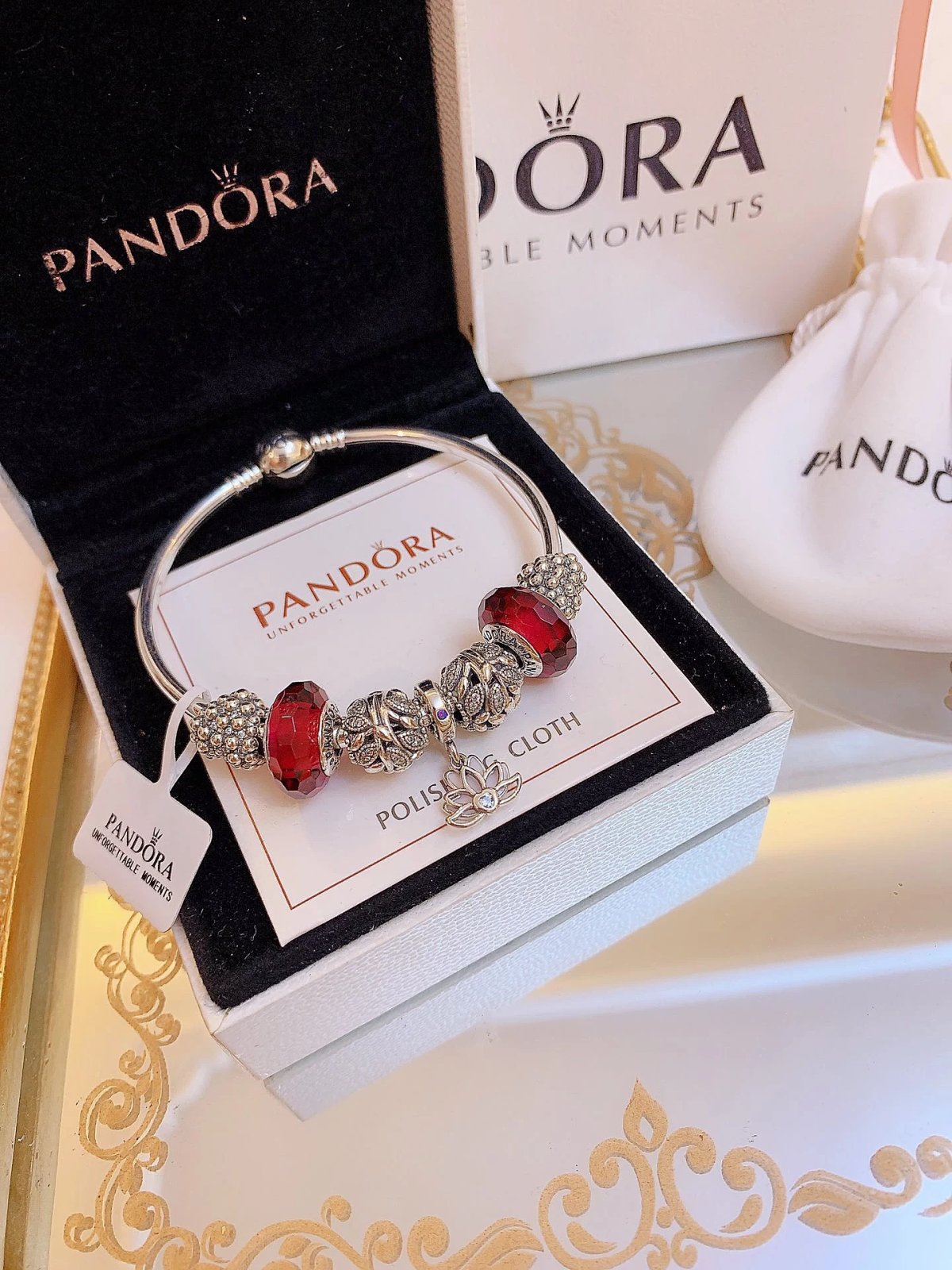 Design Pandora Moments Bracelet with Blue Star Charms Silver Bracelet Jewelry Bracelets product detail 15 in Litbuy spreadsheet finds