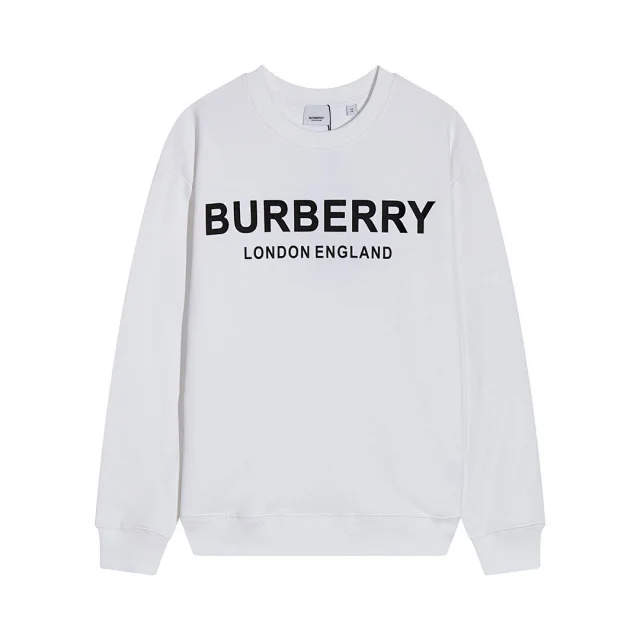 Burberry Hoodies & Sweatshirts Crewneck Logo-Print Sweatshirt product detail image 10