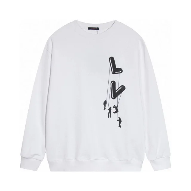 Louis Vuitton Hoodies & Sweatshirts Crewneck graphic sweatshirt product detail image 12