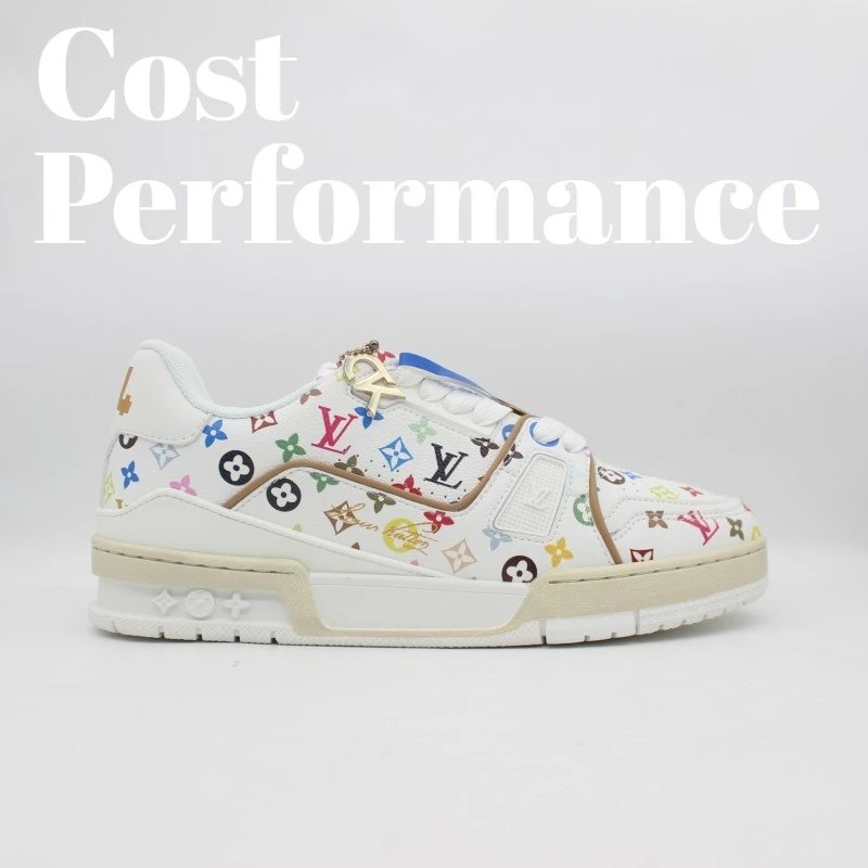 Louis Vuitton Sneakers LV Trainer with Monogram canvas panels — 9