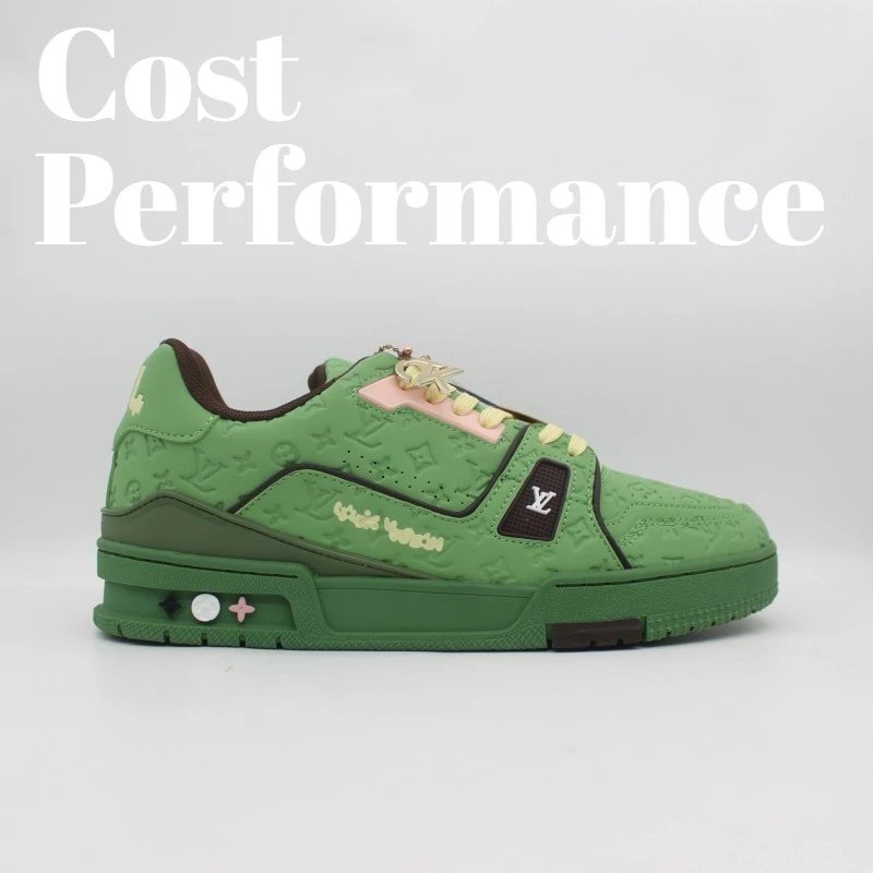 Louis Vuitton Sneakers LV Trainer with Monogram canvas panels — 8