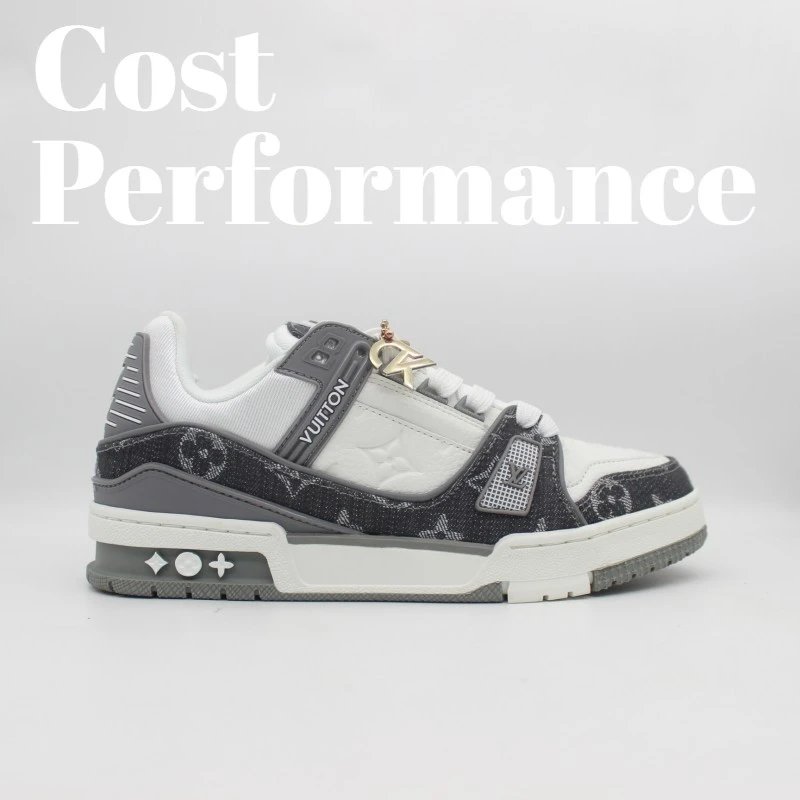 Louis Vuitton Sneakers LV Trainer with Monogram canvas panels — 4