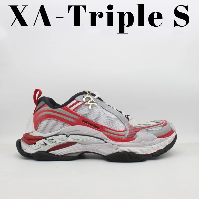 Balenciaga Sneakers Triple S — Red