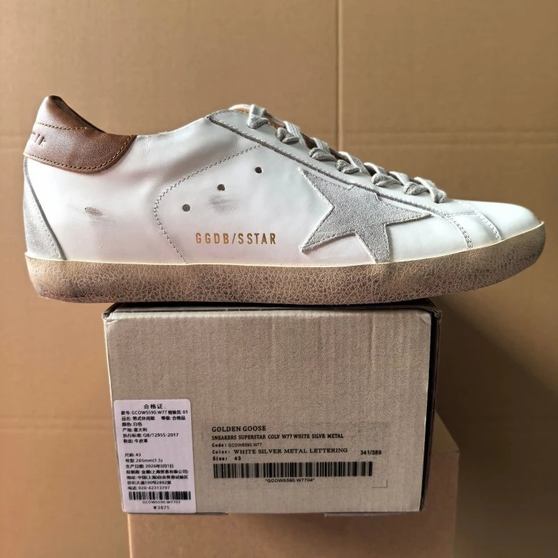 Golden Goose Superstar, Ball Star, and Dad-Star sneakers — 4-size43