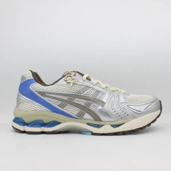 Asics Gel-Kayano 14 Beige Olive Brown Running Shoes - 31