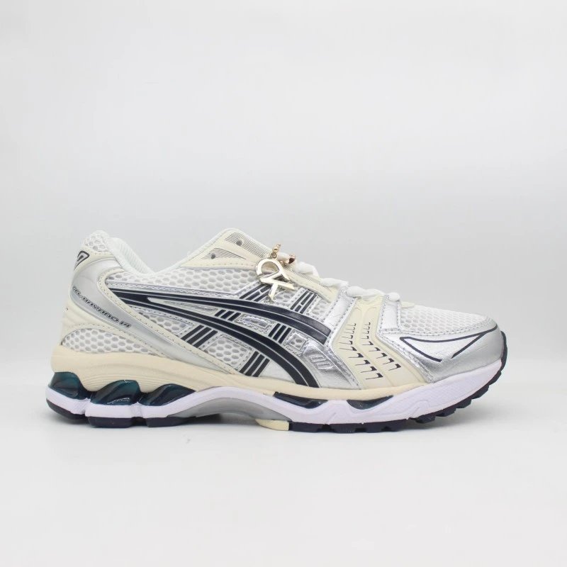 Asics Gel-Kayano 14 Beige Olive Brown Running Shoes - 37