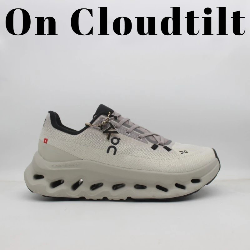 On Sneakers Cloudtilt — Rice black