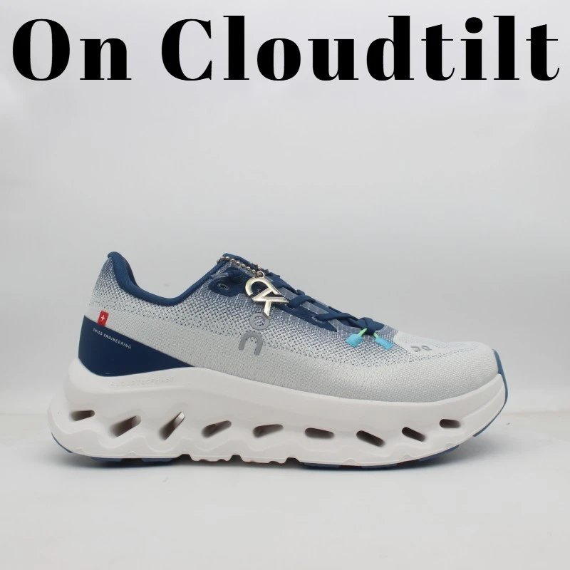 On Sneakers Cloudtilt — White and blue