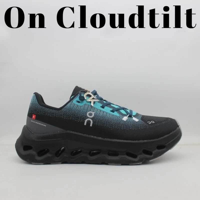 On Sneakers Cloudtilt — Black and blue