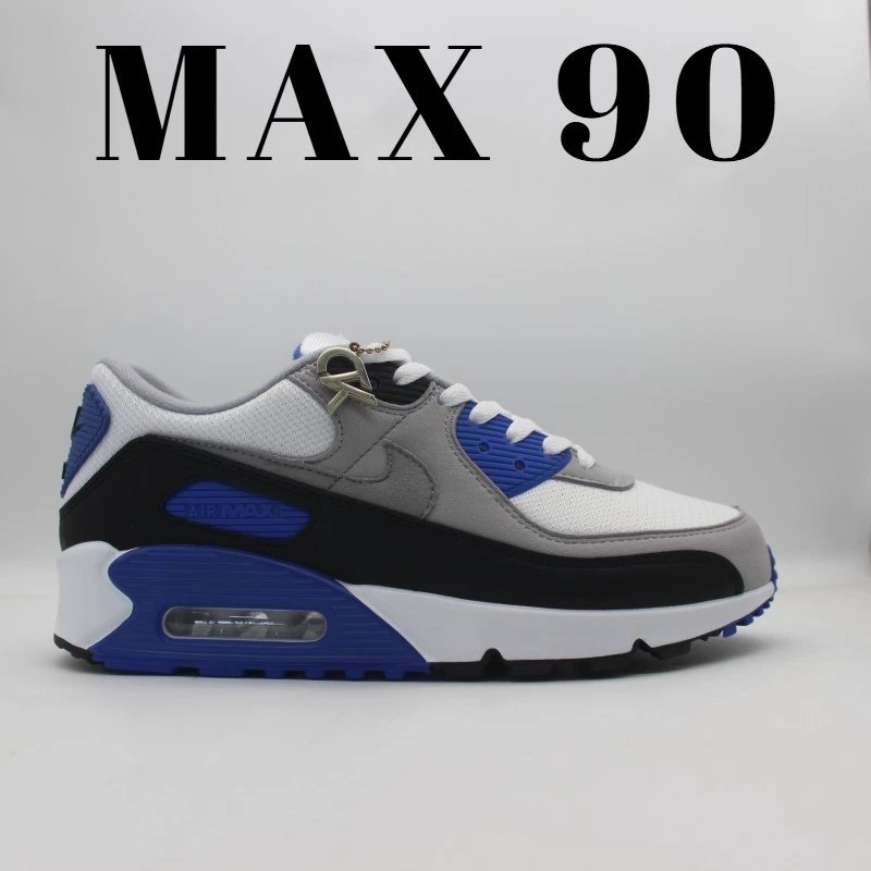 Nike Sneakers Air Max 90 — CD0881-102 Black and Blue