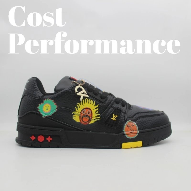 Louis Vuitton Sneakers LV Trainer with Monogram canvas panels — 23