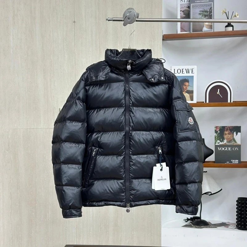 Black Moncler Puffer Jacket