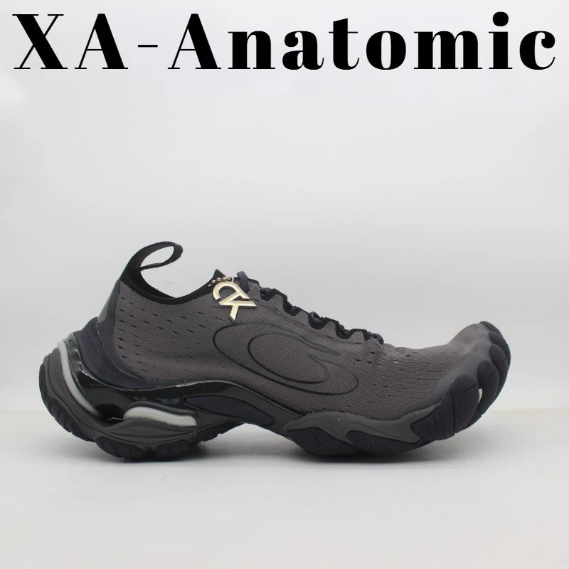 XA-Anatomic Sneakers Mesh with chunky sole — Black