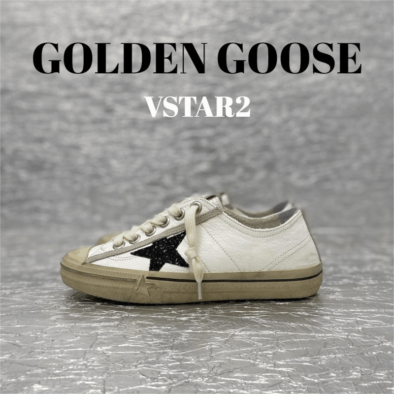 Golden Goose VStar2 White Casual Sneakers