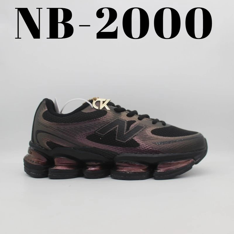 Unbranded Sneakers Mesh sneaker with segmented air-cushion sole — U2000PPB