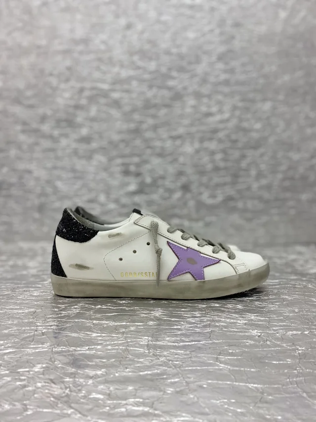 Golden Goose Sneakers Super-Star star-appliqué product detail image 1