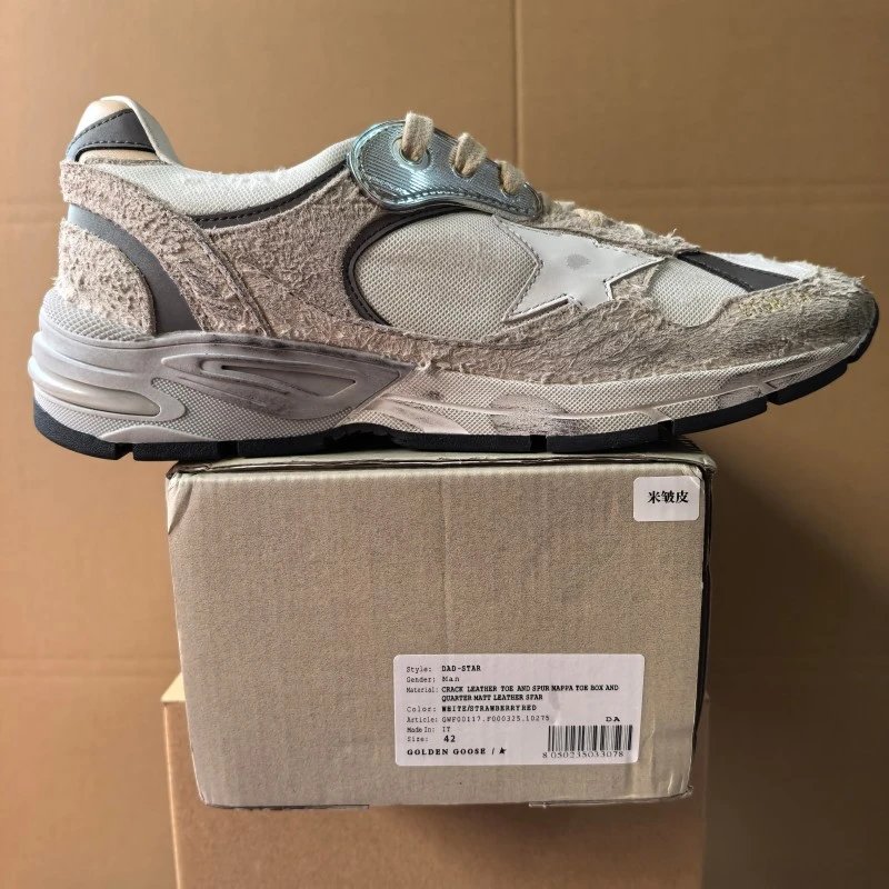 Golden Goose Superstar, Ball Star, and Dad-Star sneakers — 1-size42