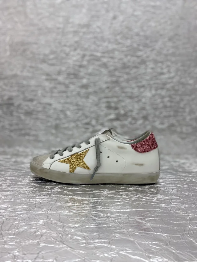 Golden Goose Sneakers Super-Star low-top star product detail image 15