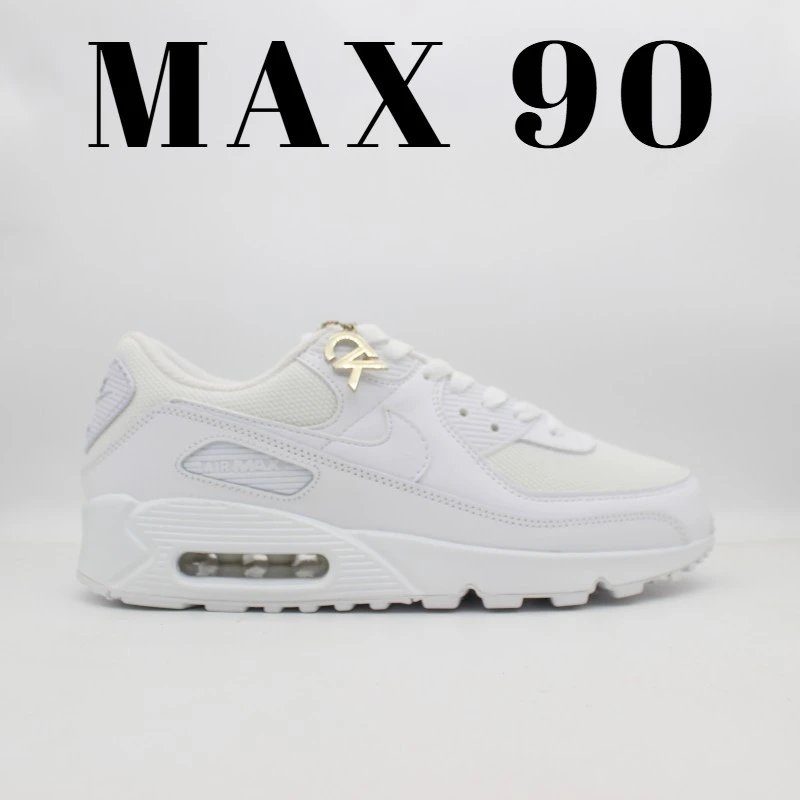 Nike Sneakers Air Max 90 — CN8490-100 white mesh upper
