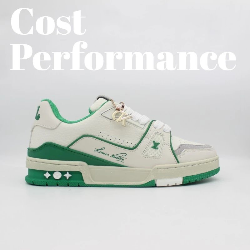 Louis Vuitton Sneakers LV Trainer with Monogram canvas panels — 3