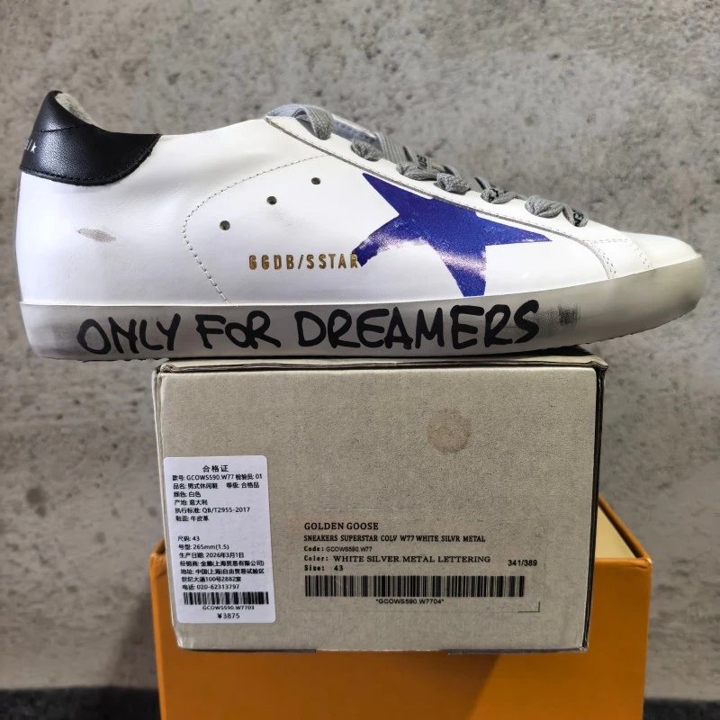 Golden Goose Superstar, Ball Star, and Dad-Star sneakers — 11-size43