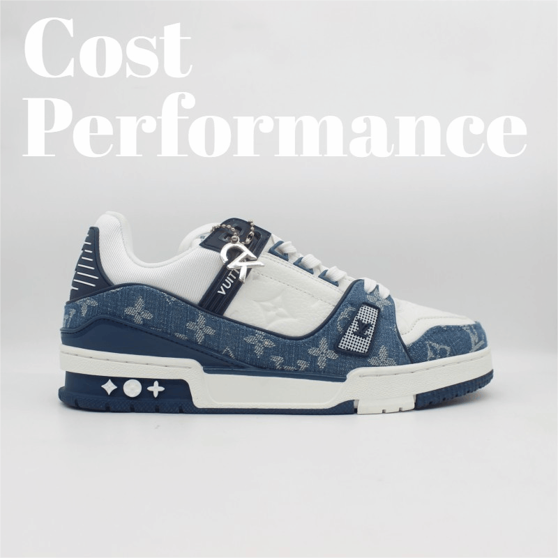 Louis Vuitton Sneakers LV Trainer with Monogram canvas panels image 1
