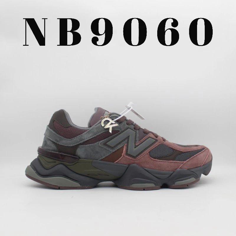 New Balance 9060 Low Burgundy Grey U9060BUR