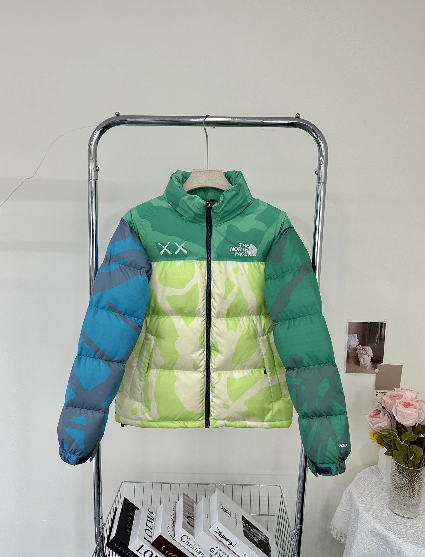 The North Face down jacket