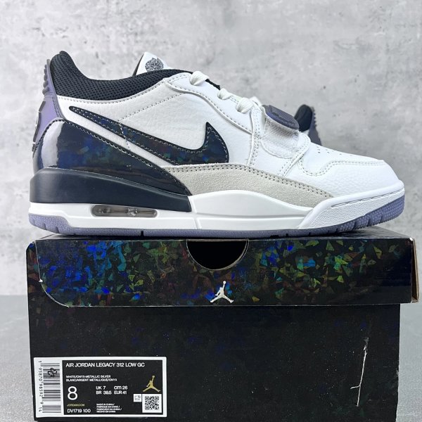 Air Jordan Legacy 312 Low GC White / Onyx / Metallic Silver Sneakers 篮球鞋 product listing in Litbuy spreadsheet finds