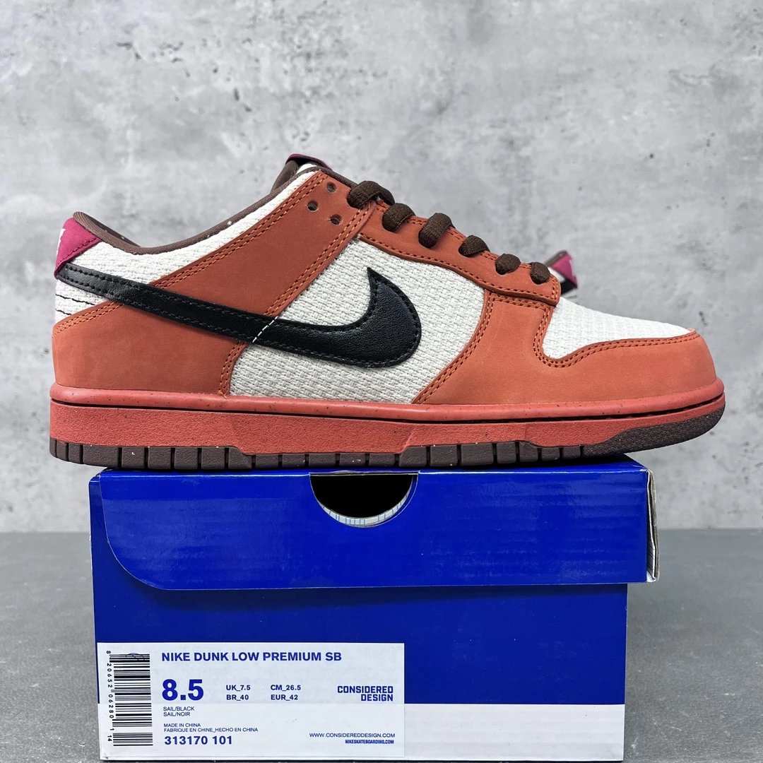 Dunk Parra Shoes — Orange 313170-101 colorway — USFans Spreadsheet photo