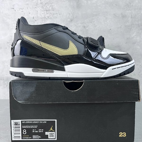 Air Jordan Legacy 312 Low Black / Metallic Gold / White Sneakers Basketball Shoes 篮球鞋 product listing in Litbuy spreadsheet finds