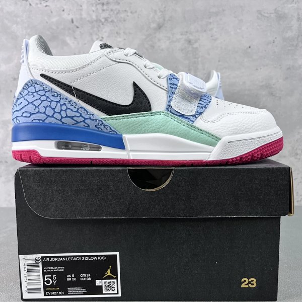 Air Jordan Legacy 312 Low White / Black / Mint / Pink Sneakers 篮球鞋 product listing in Litbuy spreadsheet finds