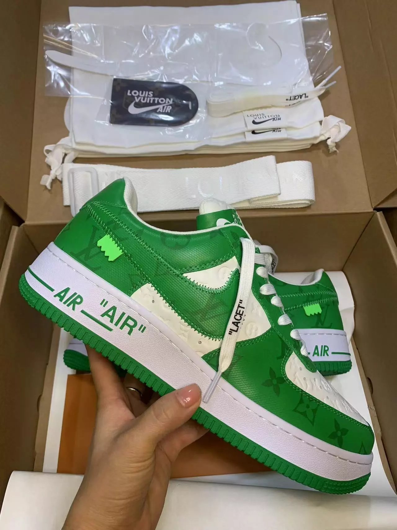 Louis Vuitton X Air Force Real Leather Batch 3