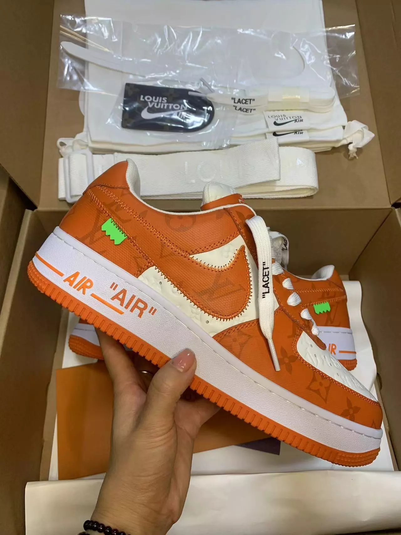 Louis Vuitton X Air Force Real Leather Batch 4