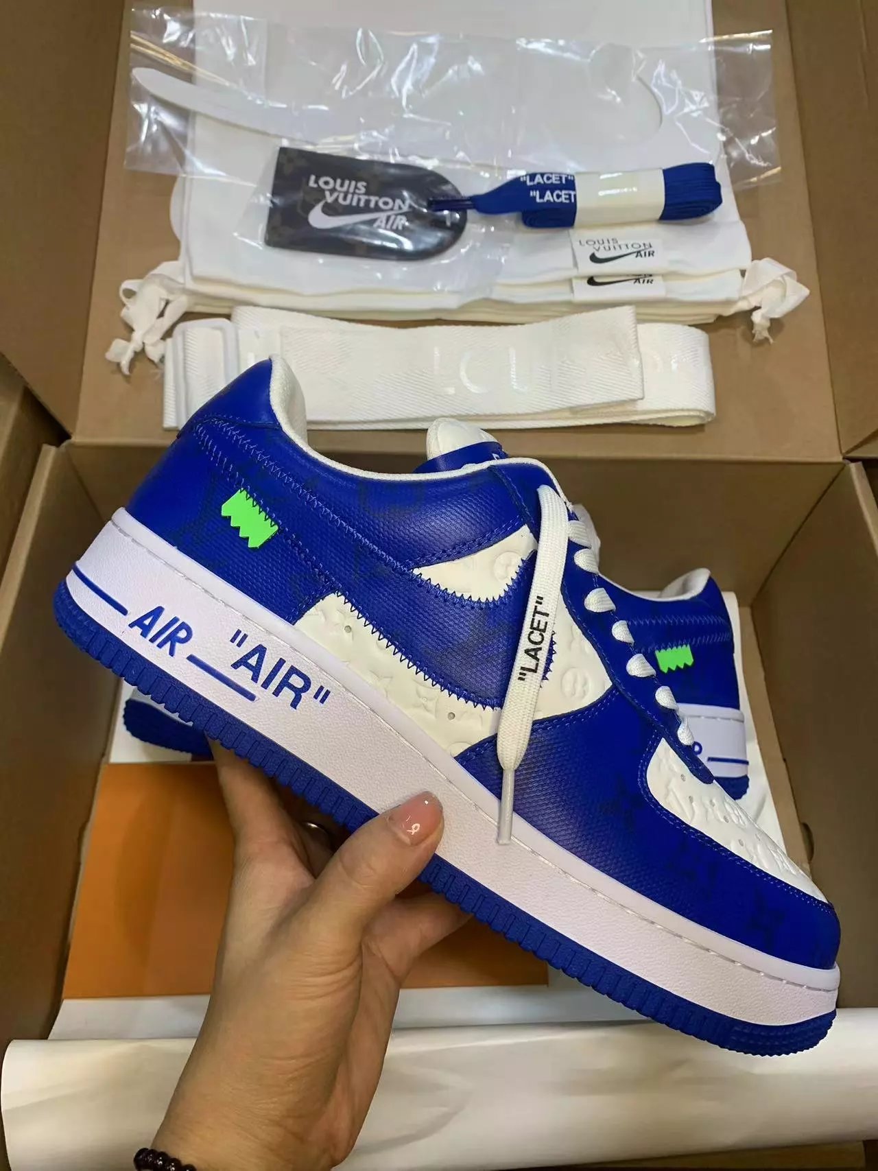 Louis Vuitton X Air Force Real Leather Batch