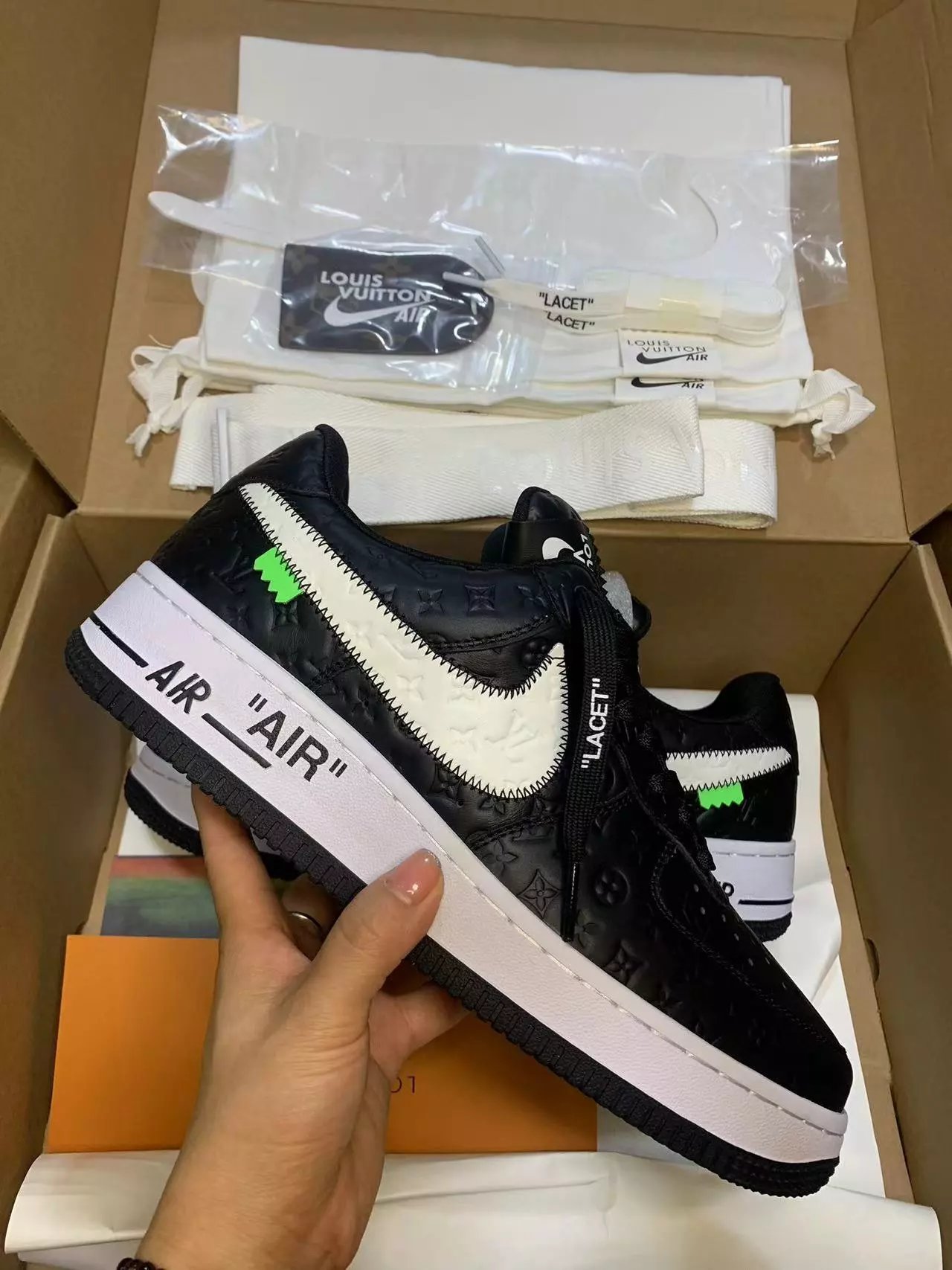 Louis Vuitton X Air Force Real Leather Batch 9