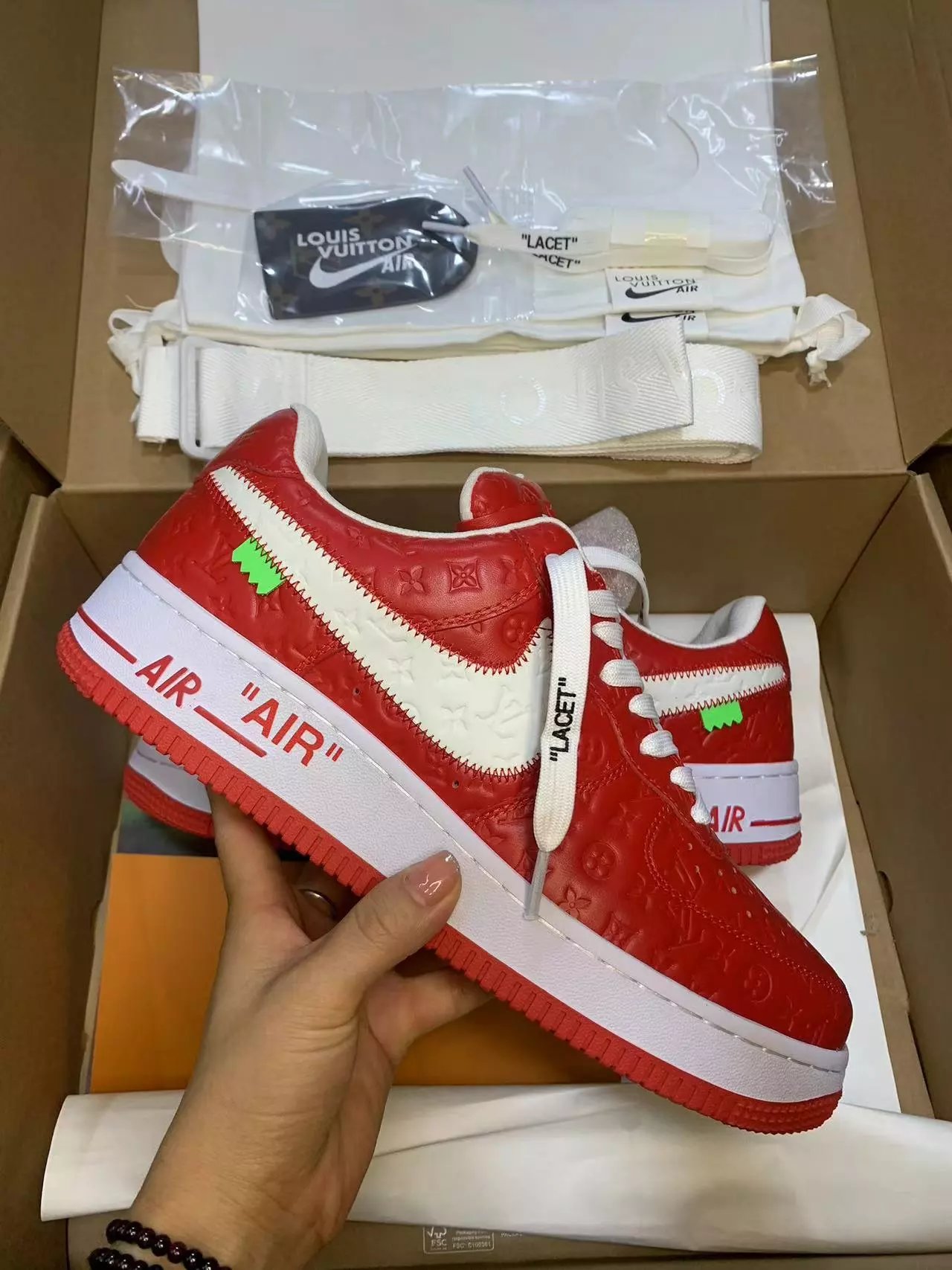 Louis Vuitton X Air Force Real Leather Batch 10