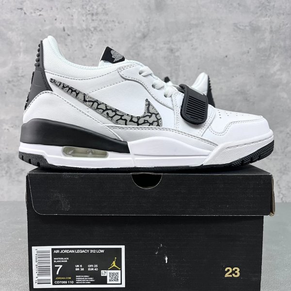 Air Jordan Legacy 312 Low White / Black Sneakers 篮球鞋 product listing in Litbuy spreadsheet finds