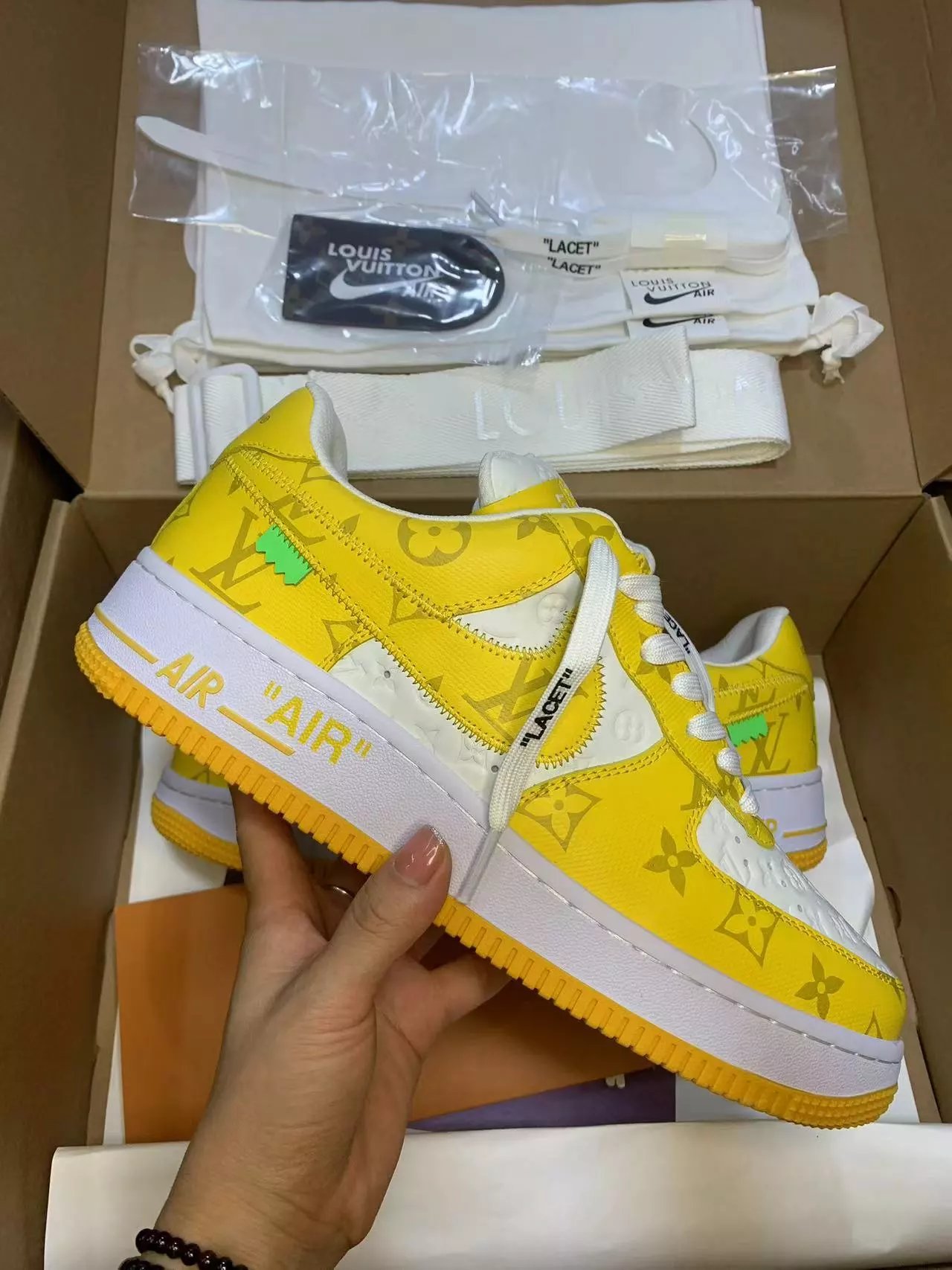 Louis Vuitton X Air Force Real Leather Batch 6