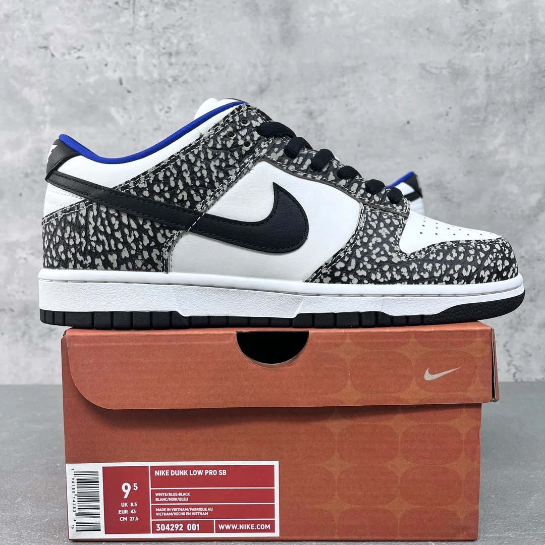 Dunk Parra Shoes — White Blue Burst Crack 304292-001 colorway — USFans Spreadsheet photo