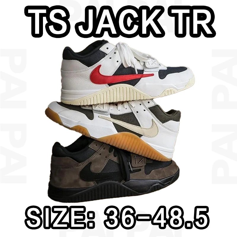TS Jack TR White Low Top Sneakers