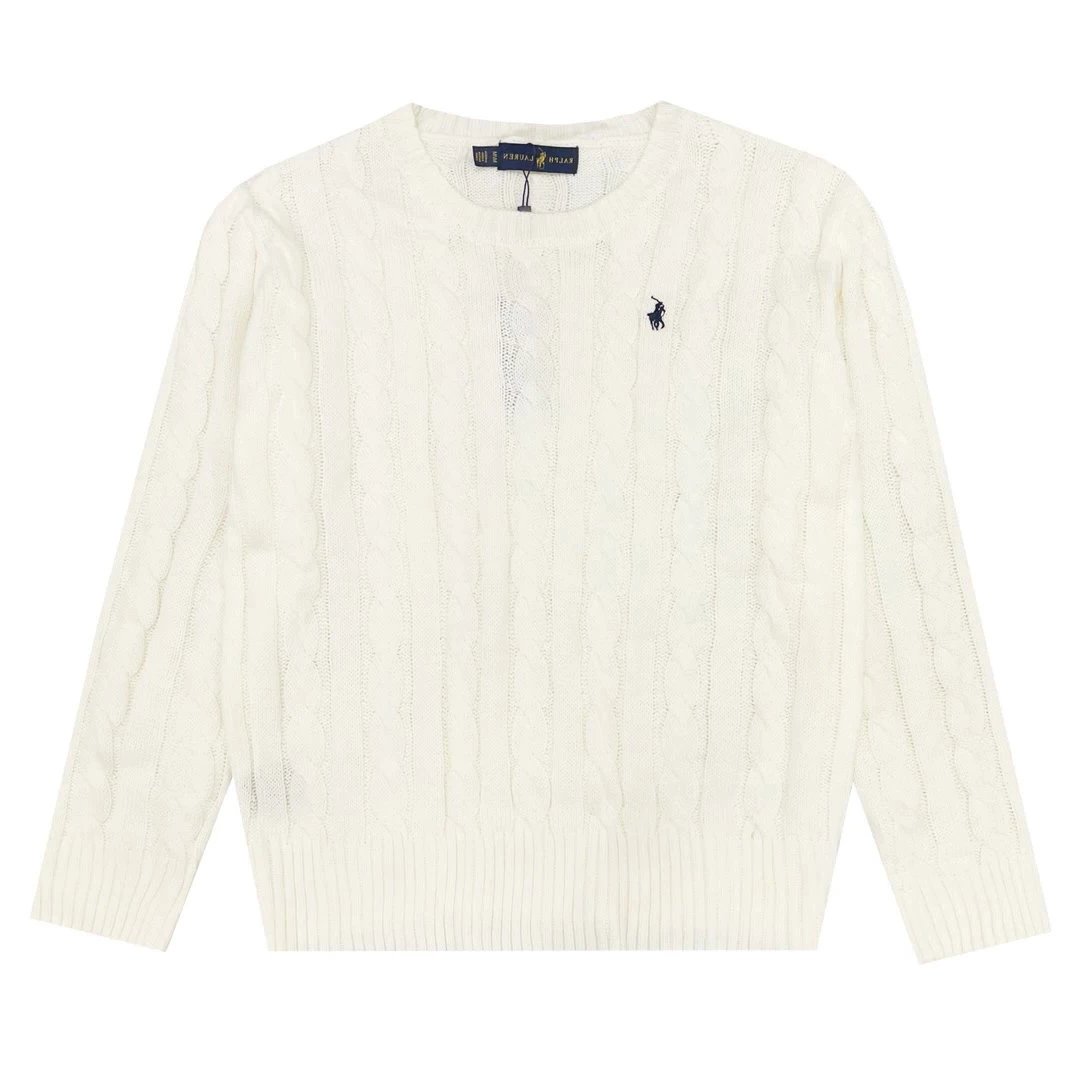 Round neck - white