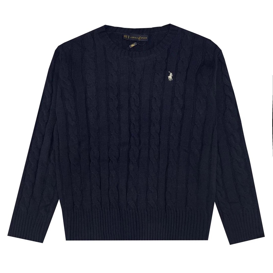 Round neck - black - white label