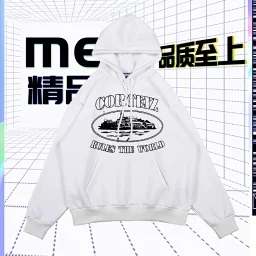 thumbnail for Boat-shaped hooded pullover sweatshirt