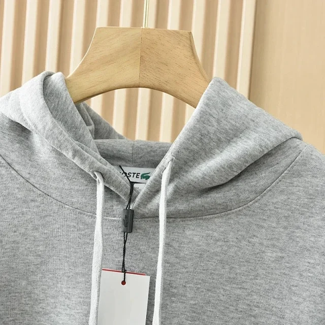 Lacoste Hoodies & Sweatshirts Crocodile Logo Pullover Hoodie product detail image 13