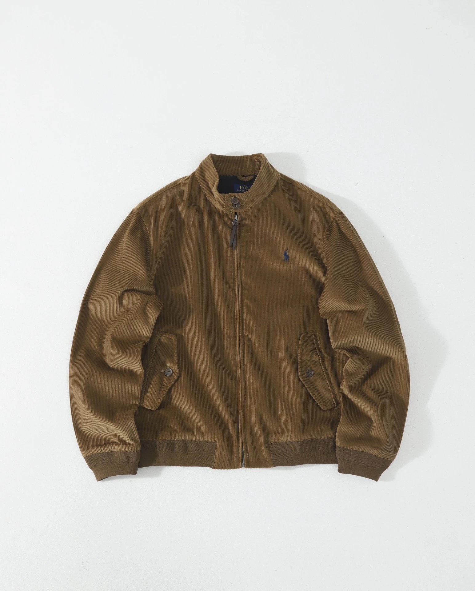 Polo Ralph Lauren Jackets Corduroy full-zip stand-collar jacket with flap pockets image 4