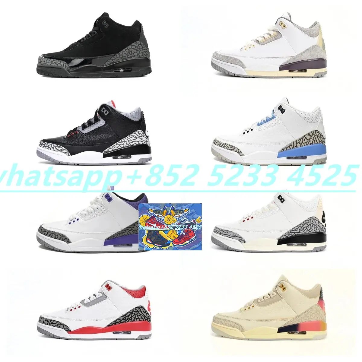Air Jordan 3 Sneakers [26 styl