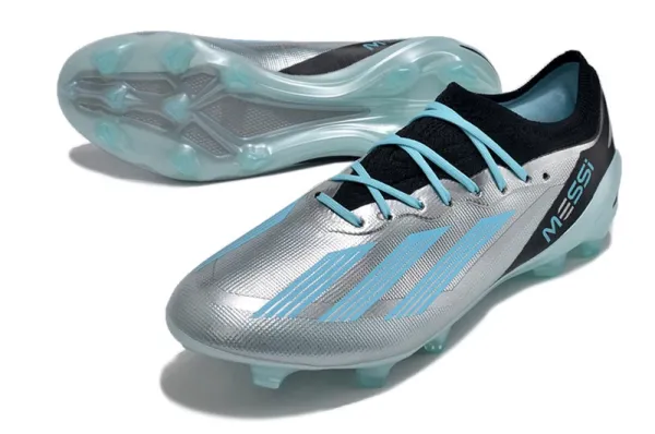 Adidas X Messi Copa 23 Silver Ice Blue Football Boots Sneakers - 1
