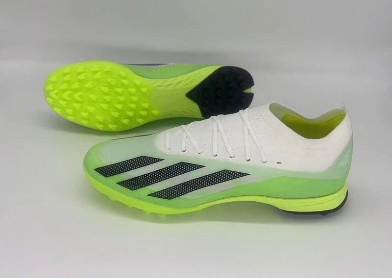 Adidas X Ghosted.2 Turf Neon Green White Soccer Cleats Running Shoes